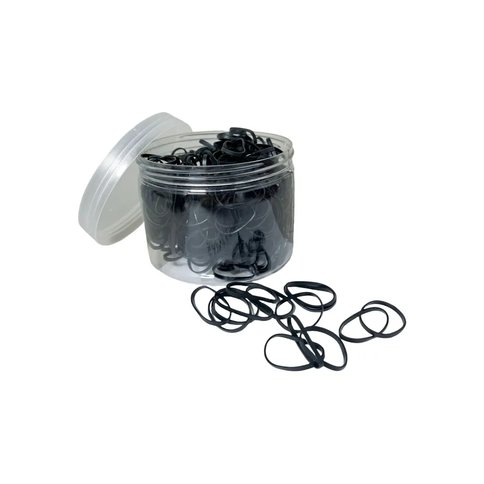 TBoML Rubber Band Hair Tie Women's Black