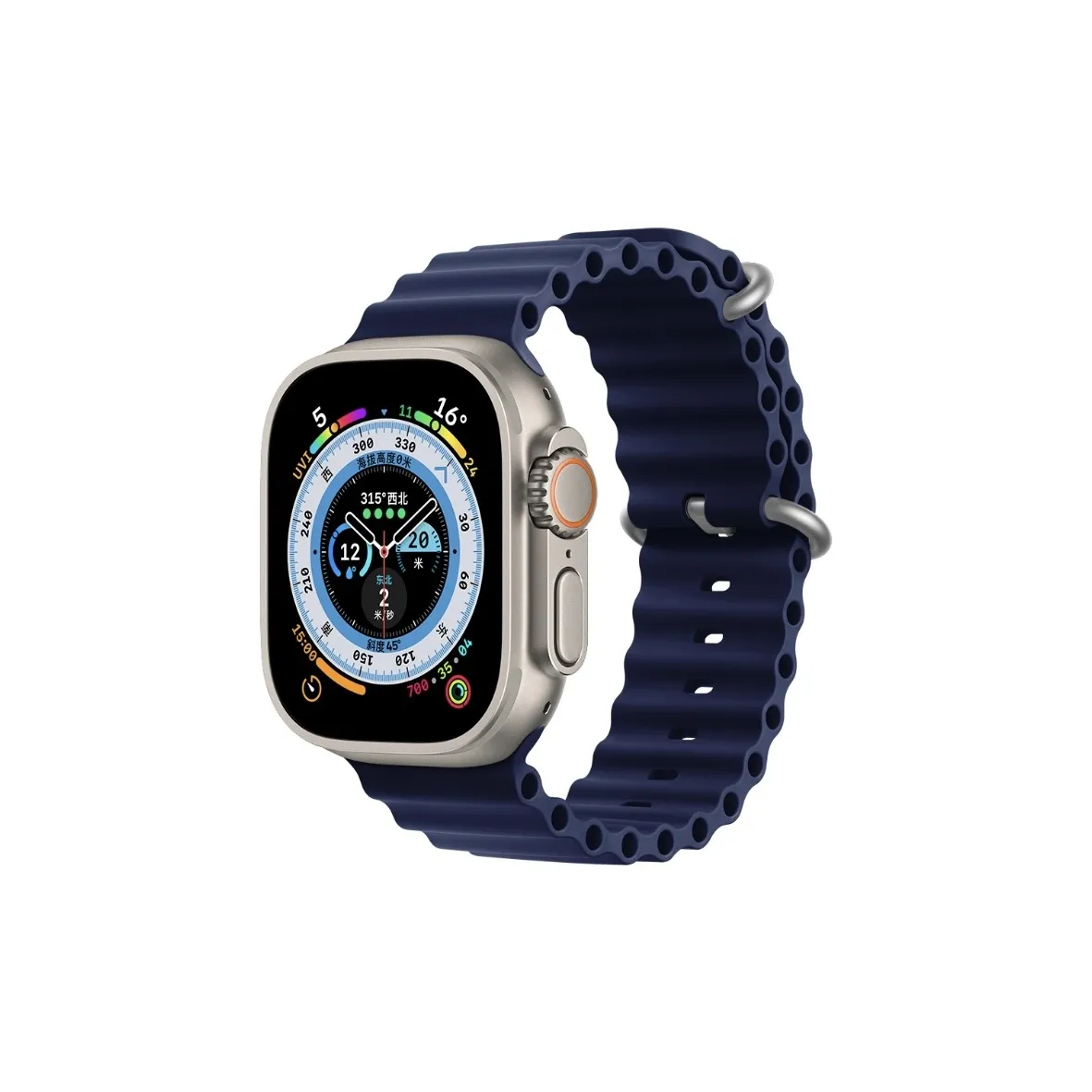 Ticmate Ремешок Apple Совместимость Силиконовый Материал 38 49 мм