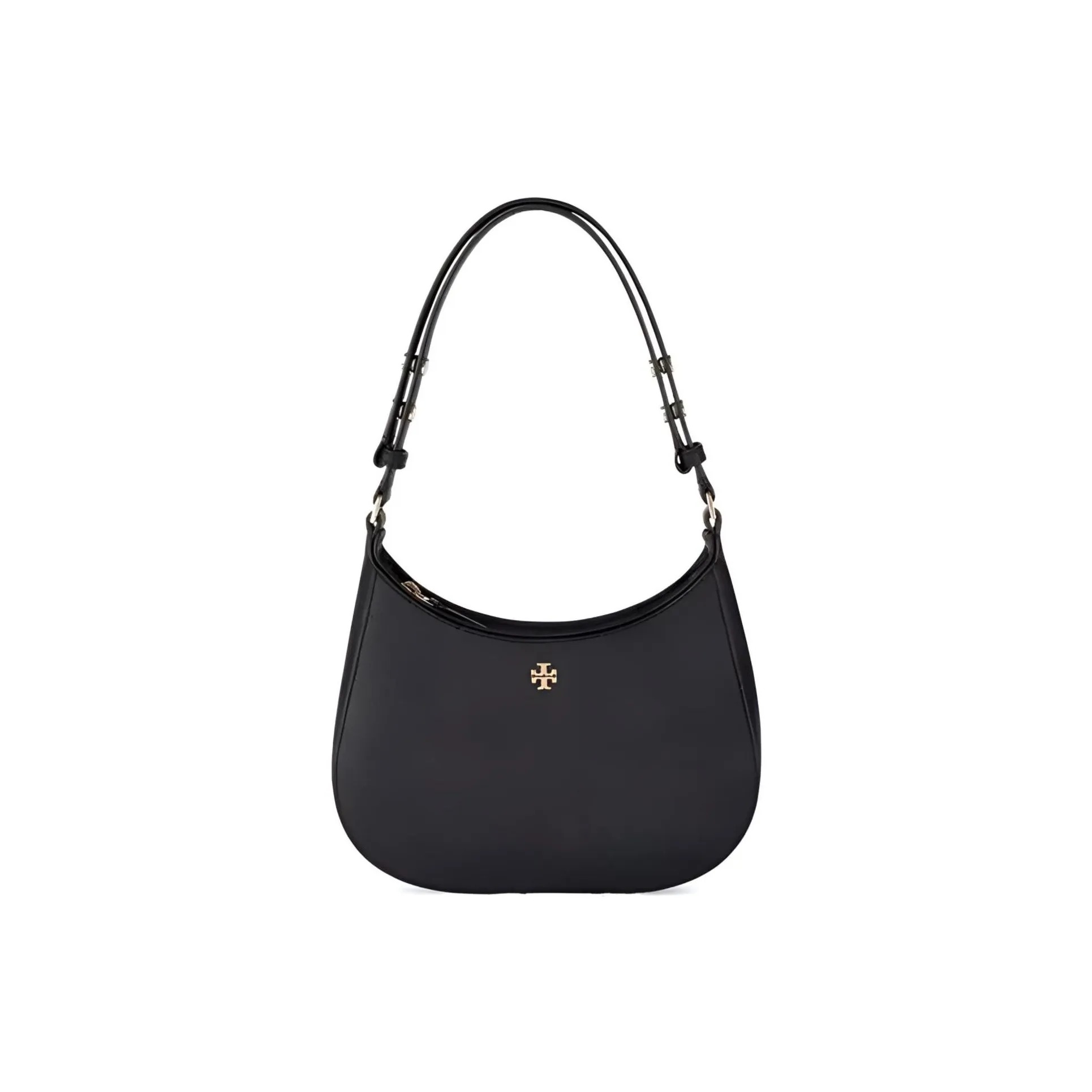 TORY BURCH Emerson Leather Crescent Moon Bag Shoulder Bag Handbag Shoulder Bag Women's Black