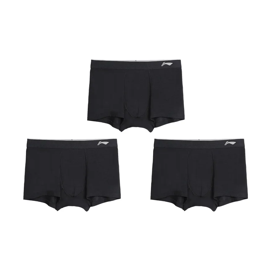 Подкладка боксер-шорты мужские 3 упаковки черный