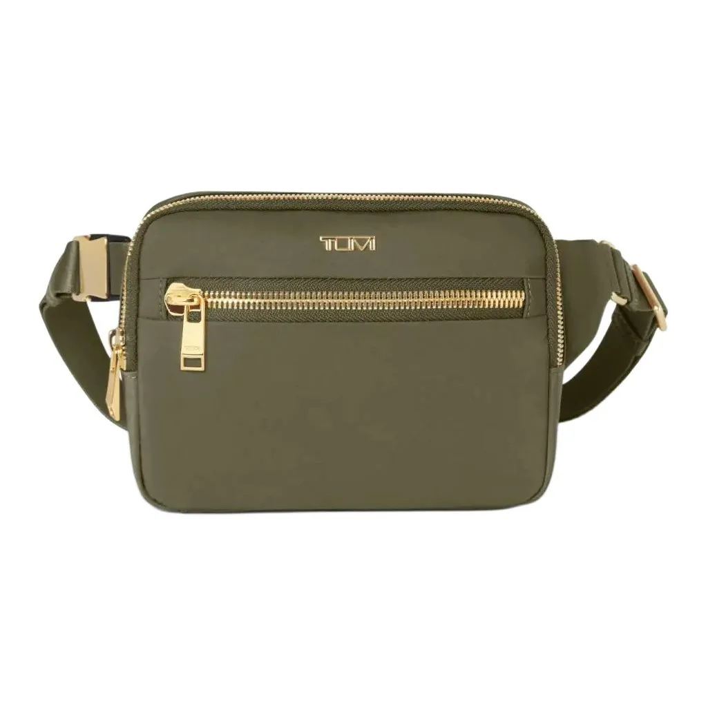 TUMI Нейлоновые сумки через плечо сумка на плечо женская оливково-зеленая