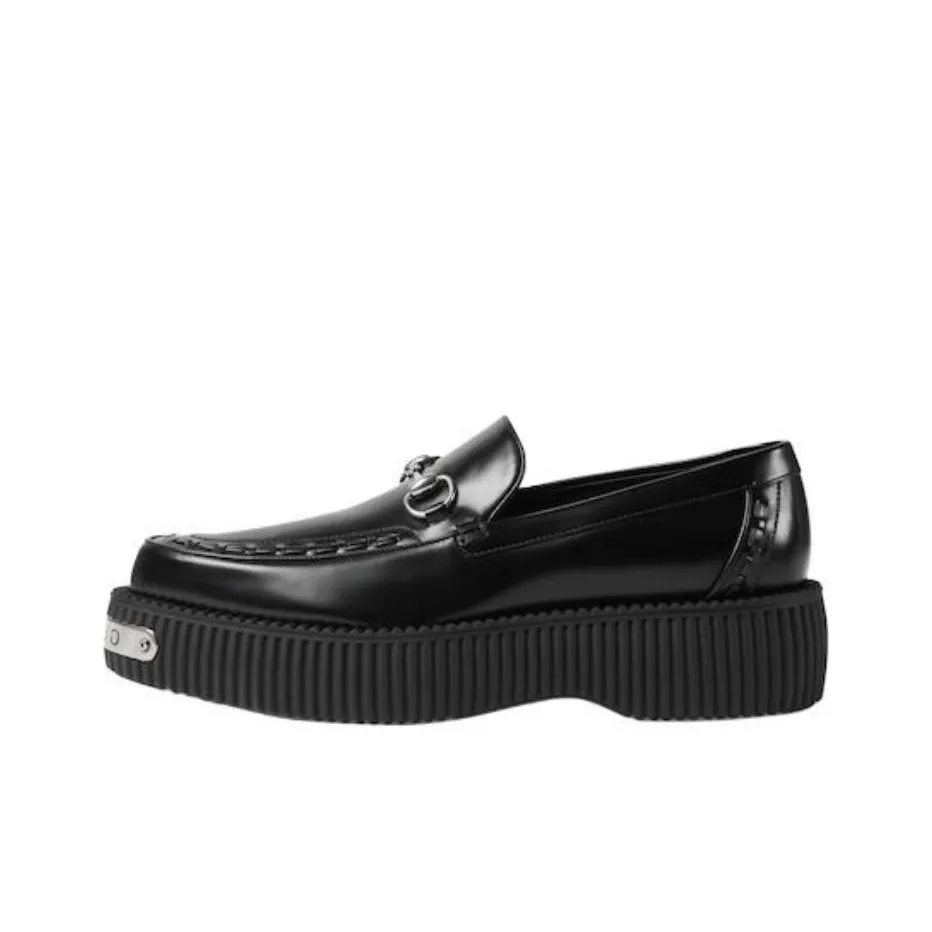GUCCI Horsebit Creeper Loafer 'Black'