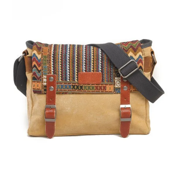 TTaG．baG Холст Сумка через плечо Унисекс Многоцветный