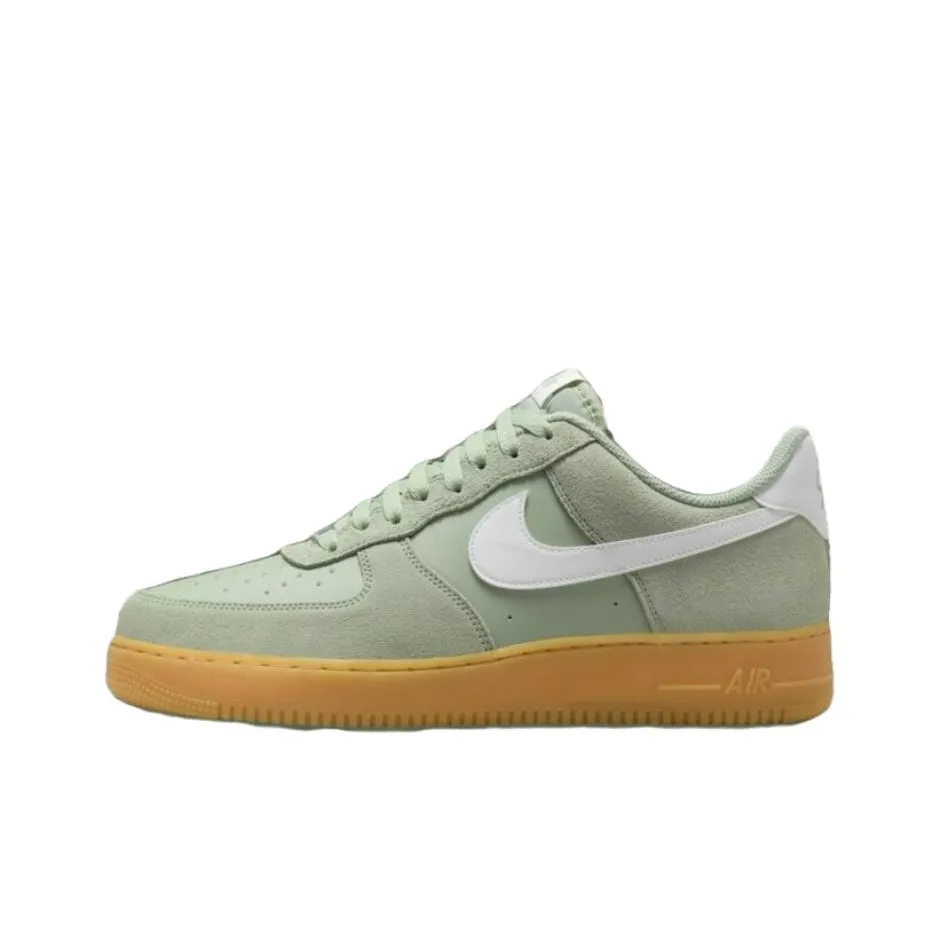 Nike Air FORCE 1 Slip-on Устойчивый к истиранию Низкий Топ Скейтбординг Мужской Зеленый