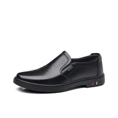 Xiwencha Мужские повседневные туфли Low Top Черные для мужчин