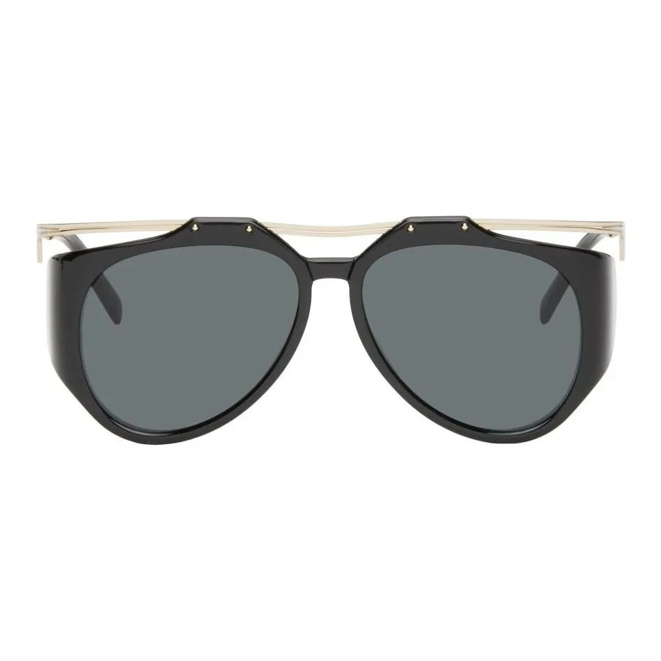SAINT LAURENT Sl M137 Amelia Pilot-framed Sunglasses