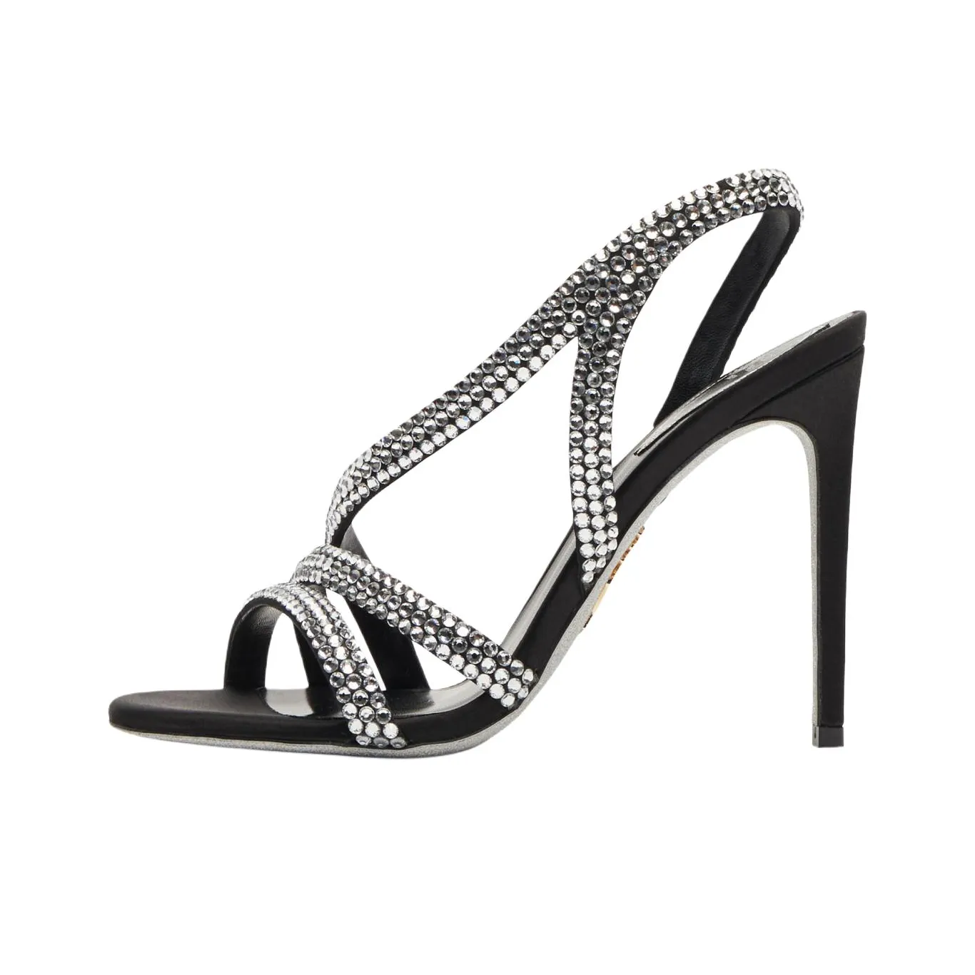 RENE CAOVILLA Lisa Strap Sandals 10.5cm Women's Black