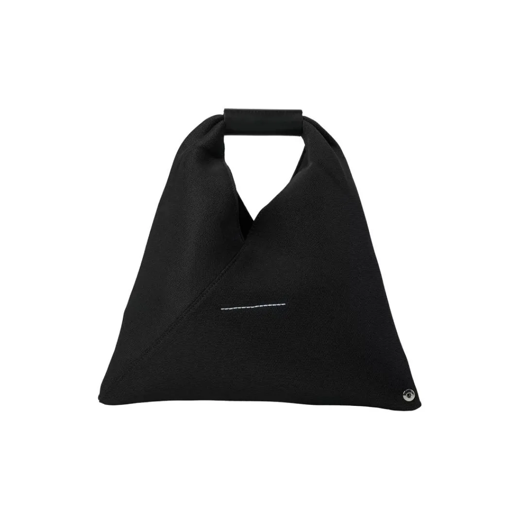 MM6 Maison Margiela совместная кожаная сумка мини унисекс черного цвета