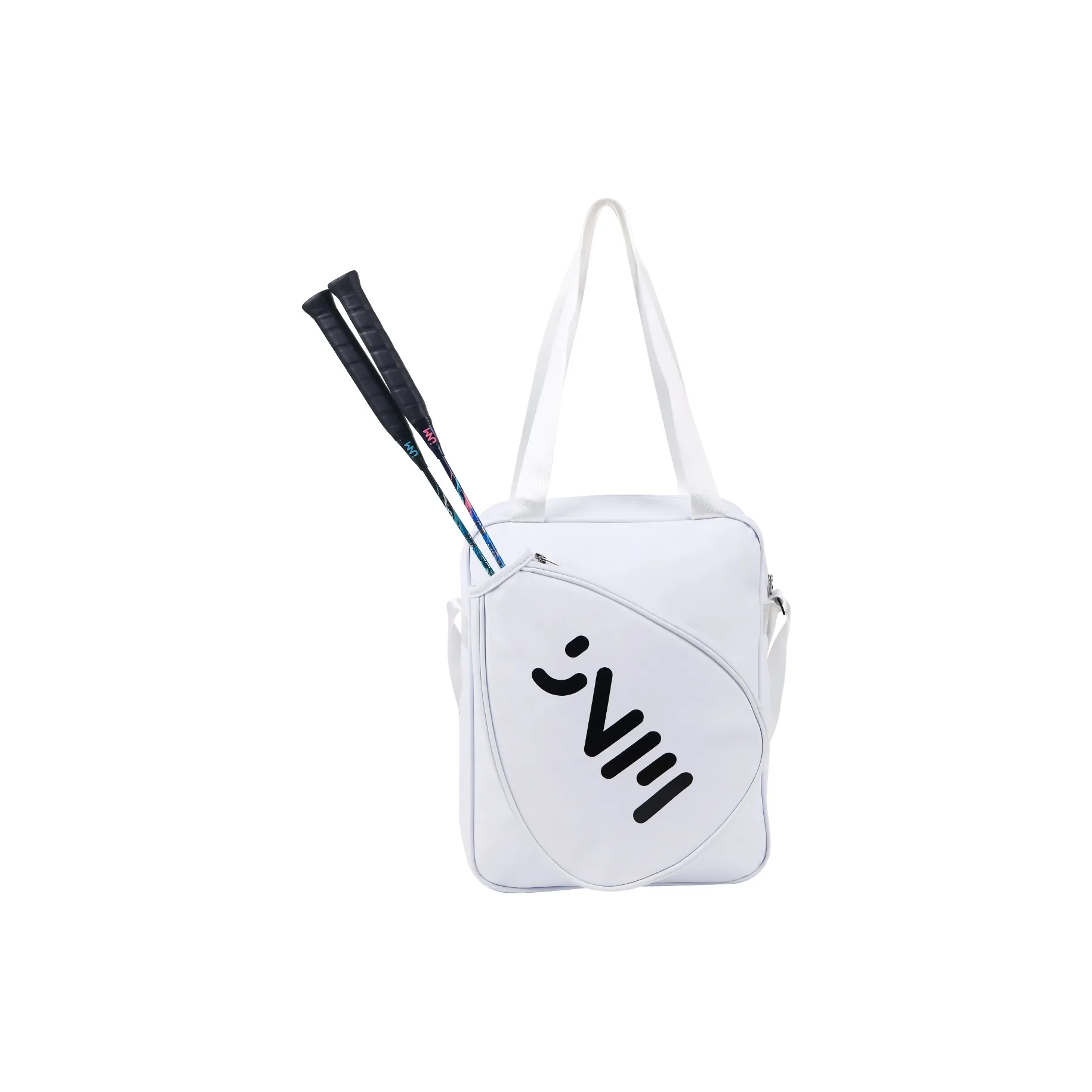 JNM Бадминтон Ракетки Консервы Hold 2 шт Спортивный стиль Сумка через плечо Унисекс Передний отдел для хранения Карман