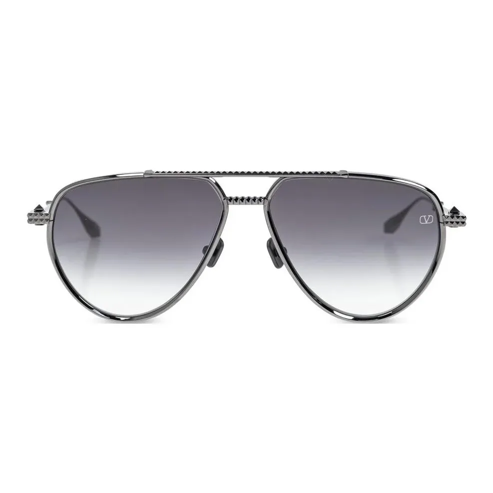 Valentino Aviator Frame Sunglasses
