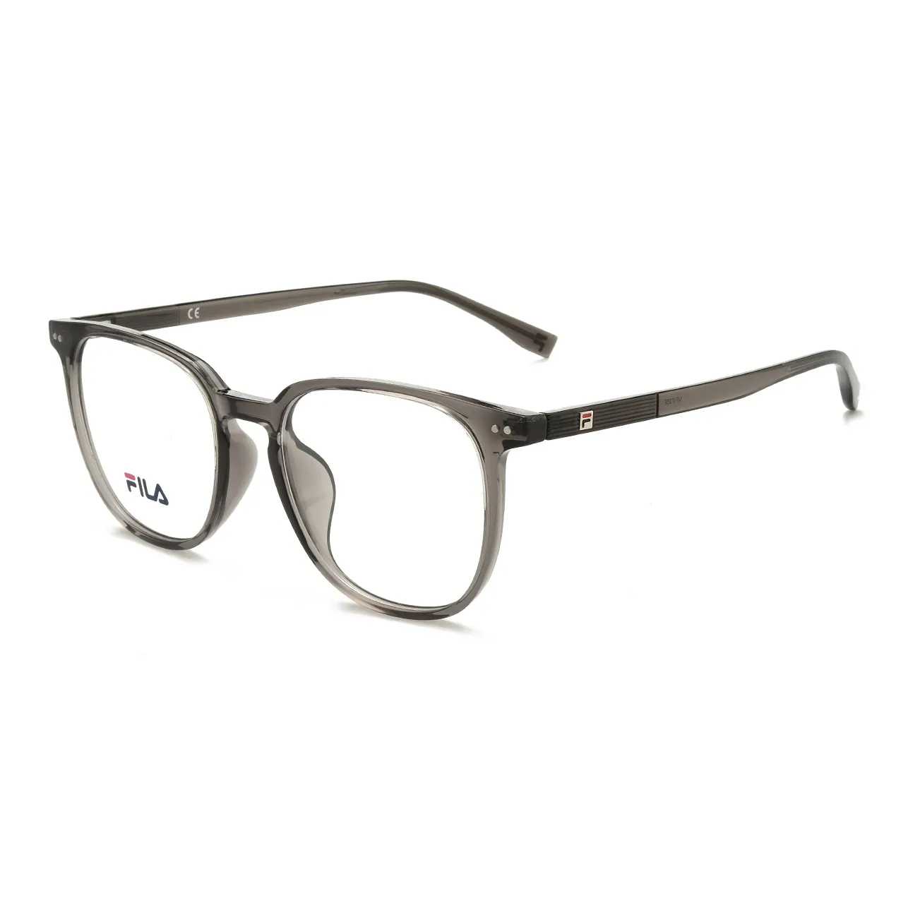 FILA TR/Memory Plastic Irregular Shape Eyeglass Frames Unisex Gray, Light Green, Multicolor