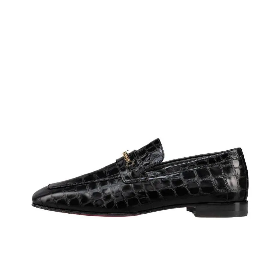 Christian Louboutin Mj Moc Slip On Loafers