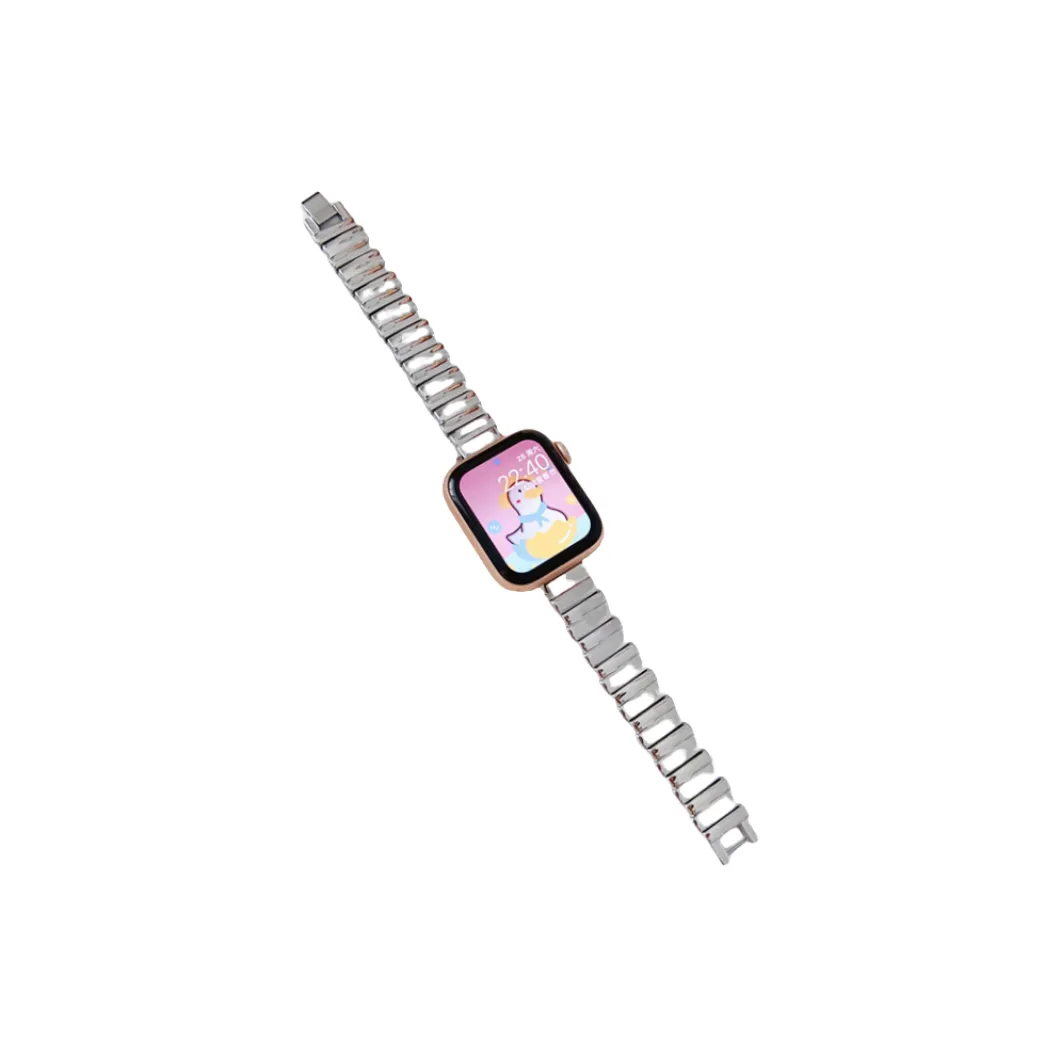 Akkerds Ремешок Apple Совместимость Металл Часы IWatch S10 S9 SE 8 46 мм Циферблат