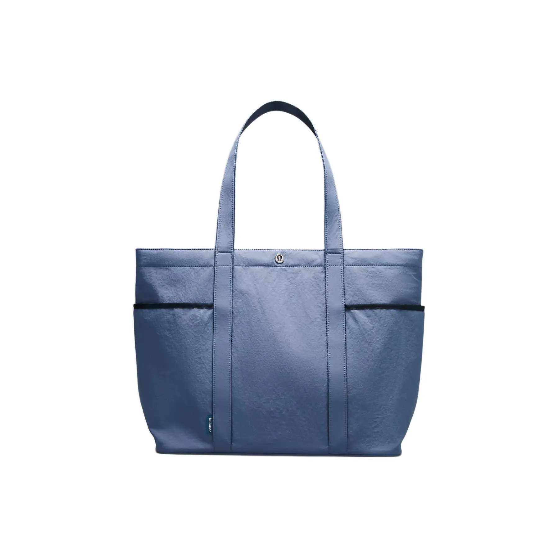 lululemon Переработанный Нейлон Тоут Сумка Сумка для покупок Сумка через плечо Сумка обычная унисекс морской синий