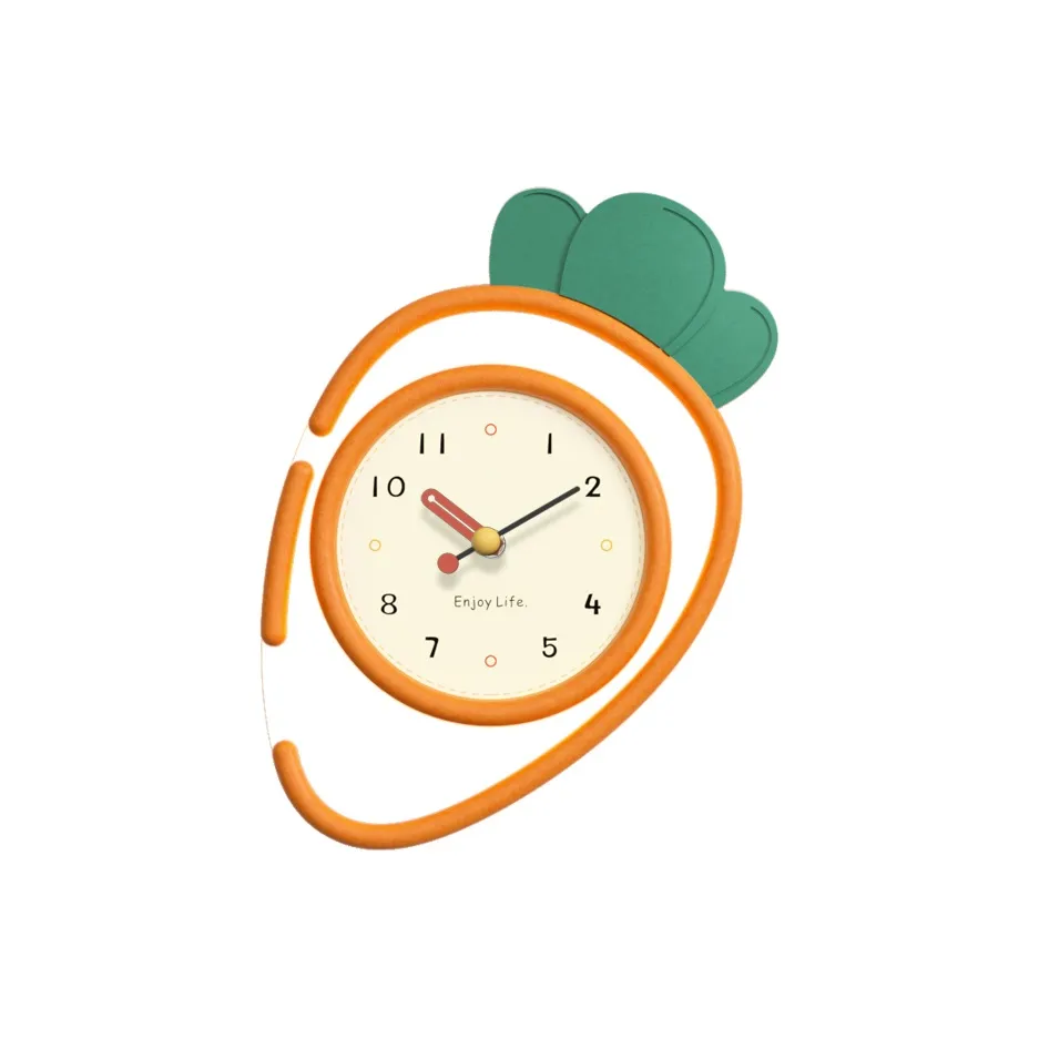 MEISHIDA Механизм с плавным ходом секундной стрелки Унисекс Настенные часы Бежевый