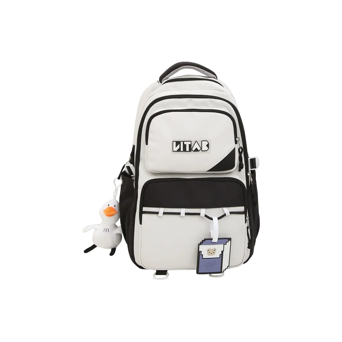 Путешествие Нейлон Рюкзак Стандартный Женский Черный Оранжевый Красный Хаки Зеленый