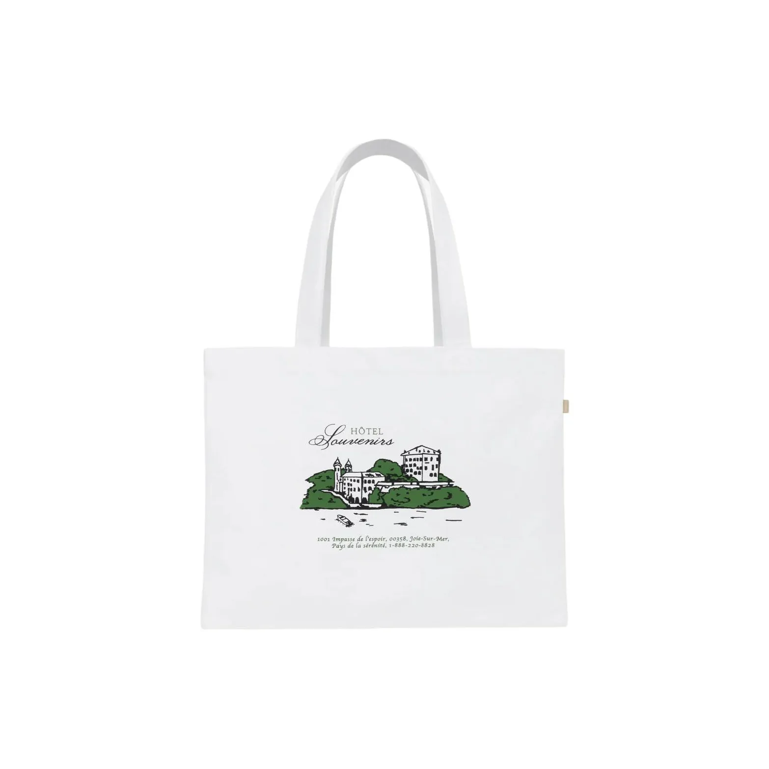A.P.C . X JJJJound Hotel Printed Tote Bag