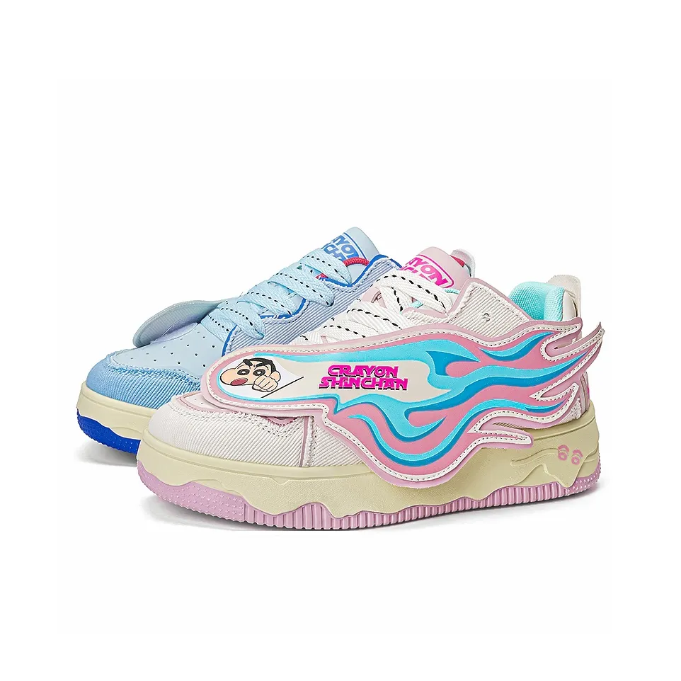 Crayon Shinchan Premium Gift Box Low-Top Skateboard Shoes Unisex