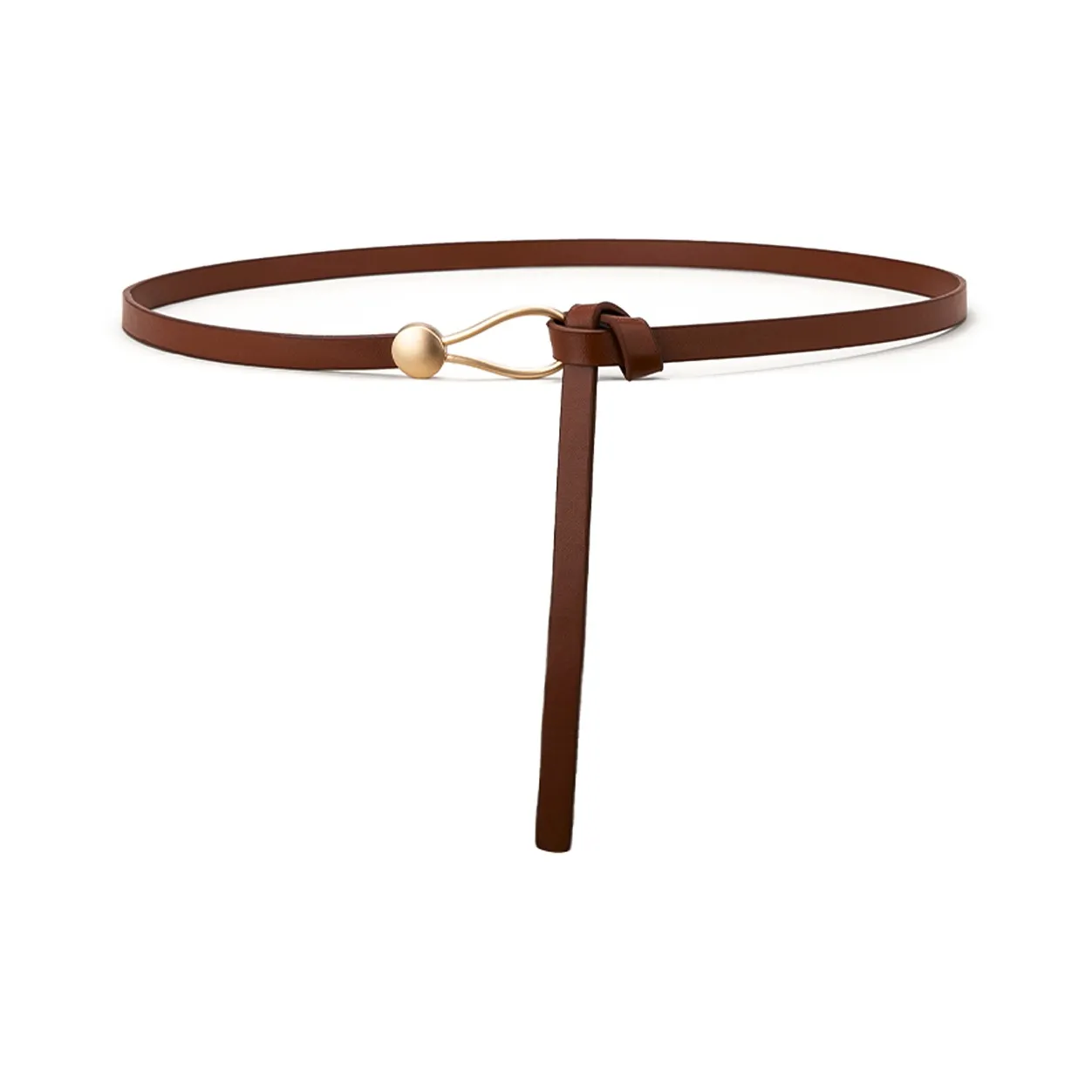 YOUYOULAN Винтаж Облегающий крой Натуральная кожа Бант Украшение Юбка с утяжкой на талии и Костюмное платье с пальто