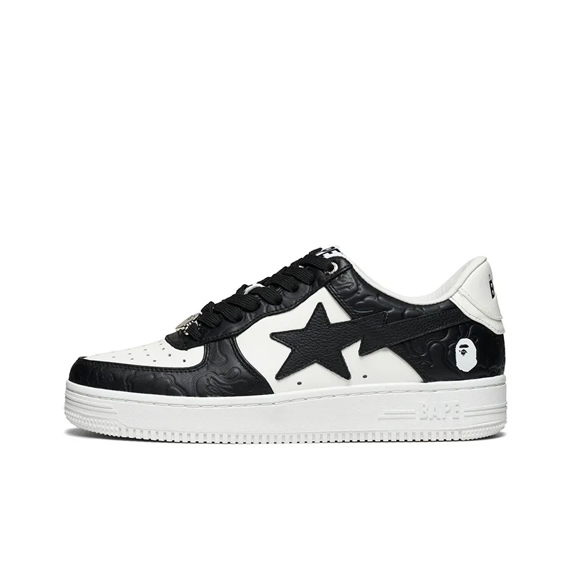 A BATHING APE Shock Absorbers Low Top Skateboard Shoes Men's