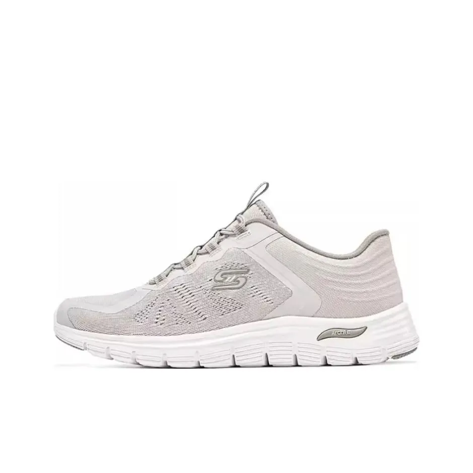 Skechers Arch Fit Низкий Топ Casual Женский Ecru