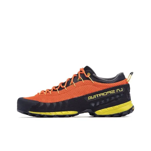 LA SPORTIVA Трекинговые ботинки низкие, оранжево-черные, для мужчин