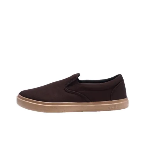 Ccilu Мужские повседневные туфли Low Top Кофе Умбра Мужские