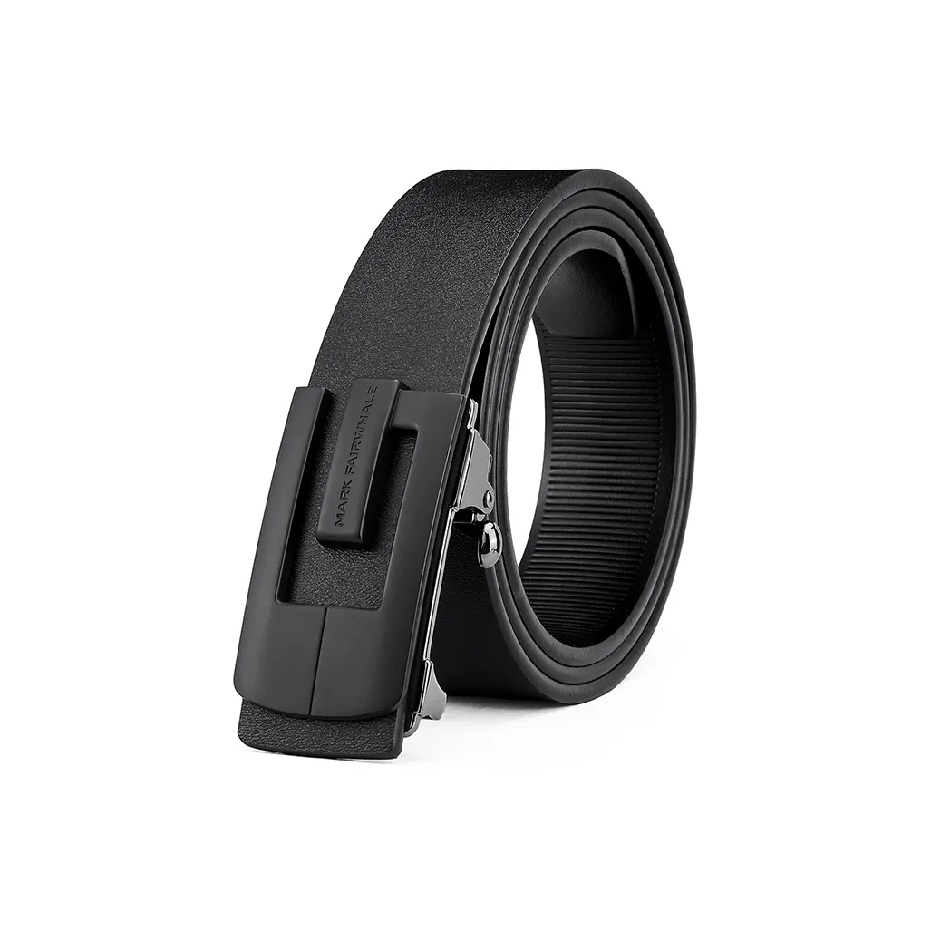 FAIRWHALE Cow Leather Belts Men's Width 3.4cm