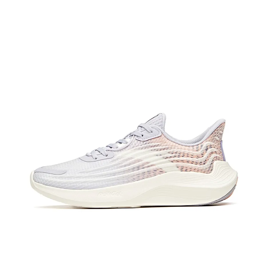 Anta DuCi1 Durable Breathable Low-Top Running Shoes Women's Purple Pink