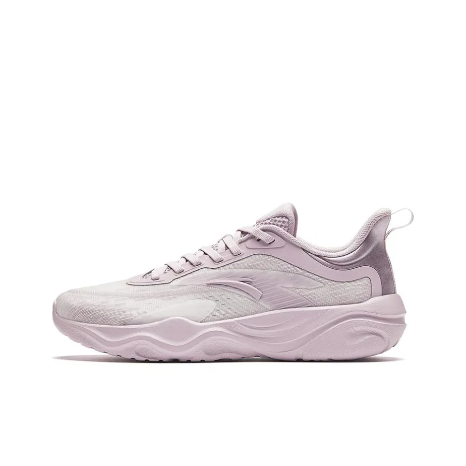Anta Milk Sugar 2 Anti Slip Wear Resistant Low Top Training Shoes Women's Pink