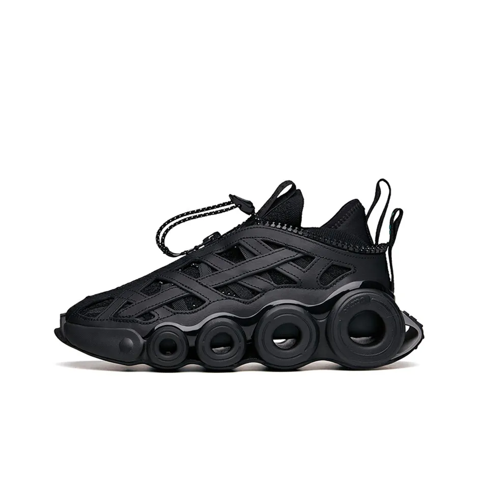 Anta Star Stream Cushioning Anti-Slip And Wear-Resistant Coverage Low-Top Running Shoes Men's Black