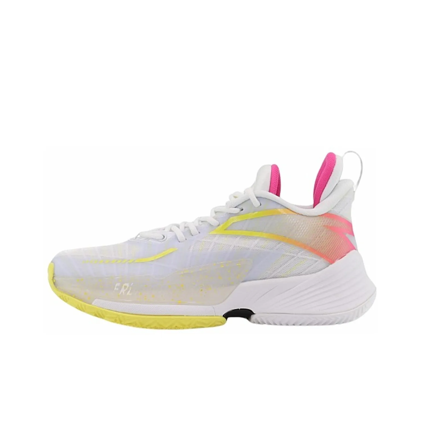 Anta Light Horseman 3 Cushioning Wear-Resistant Low-Top Basketball Shoes Women's White Yellow Red