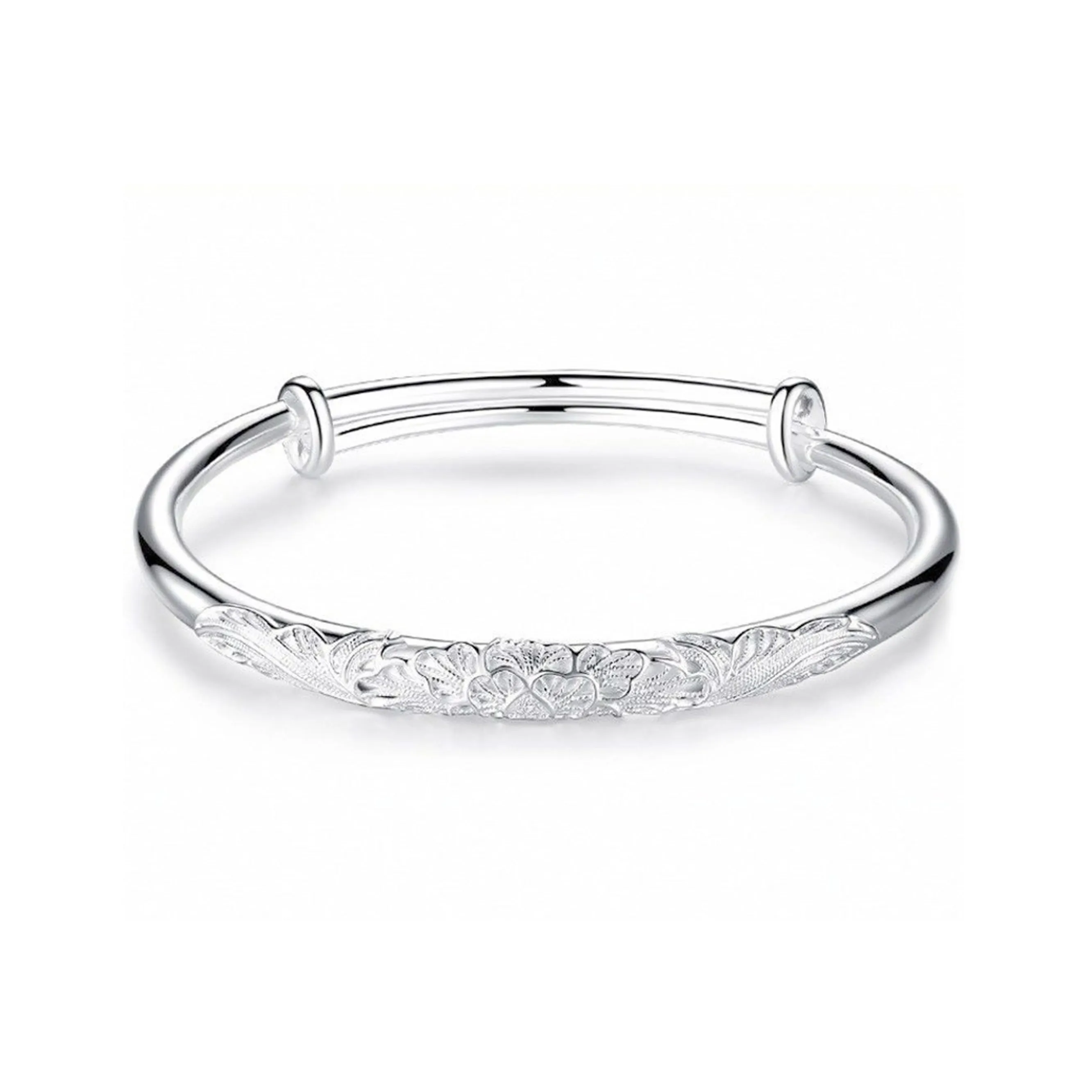 CARLHEIM S999 Silver Bangles Women's