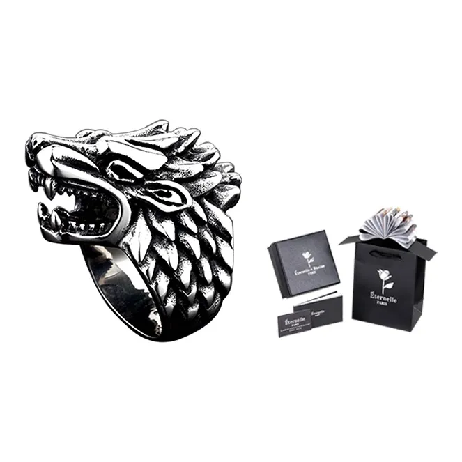 Кольца ETERNELLE из титановой стали для мужчин