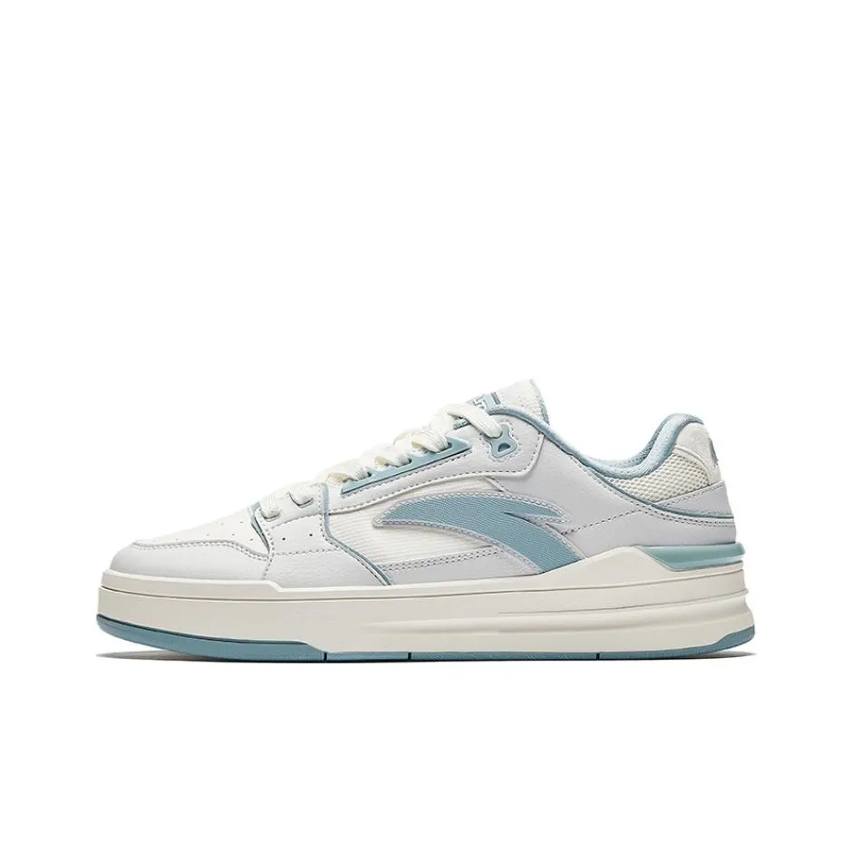 Anta Street Play LITE Abrasion Resistant Breathable Low Top Skateboard Shoes Men's Blue White