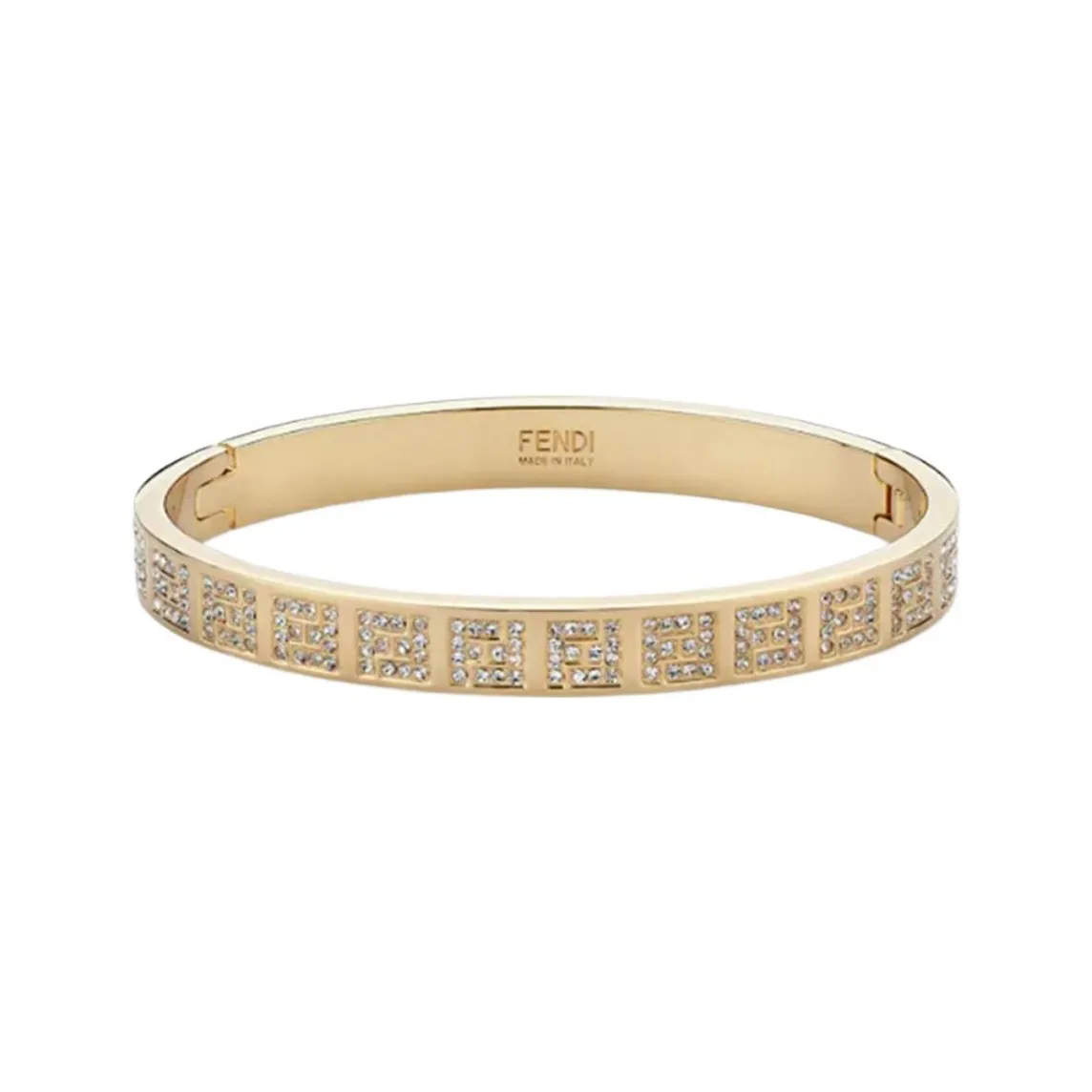 FENDI Brass Bangles Women's Gold