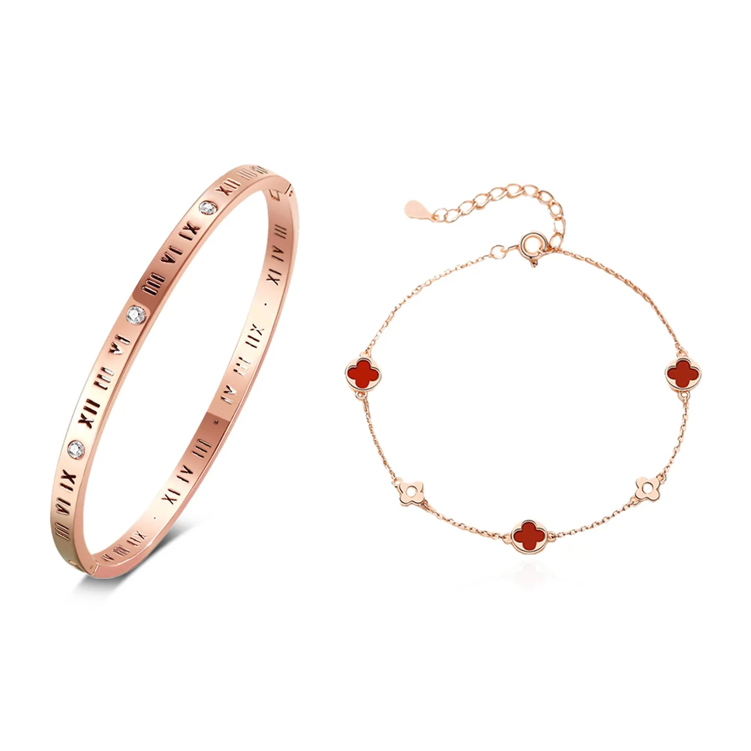 HOLLY RYAN Ретро Свет Роскошь Roman Numbers Круглый Браслет Женские Fashion Minimalist Style