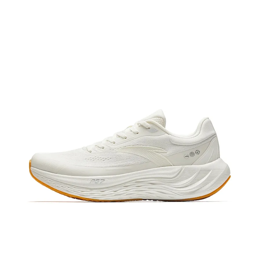 Anta Low Top Casual Running Shoes Men's Ivory White