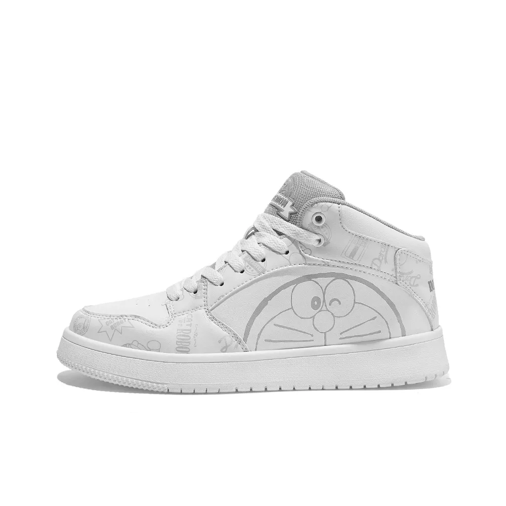 DoraemonA Mid Top Skateboard Shoes Unisex