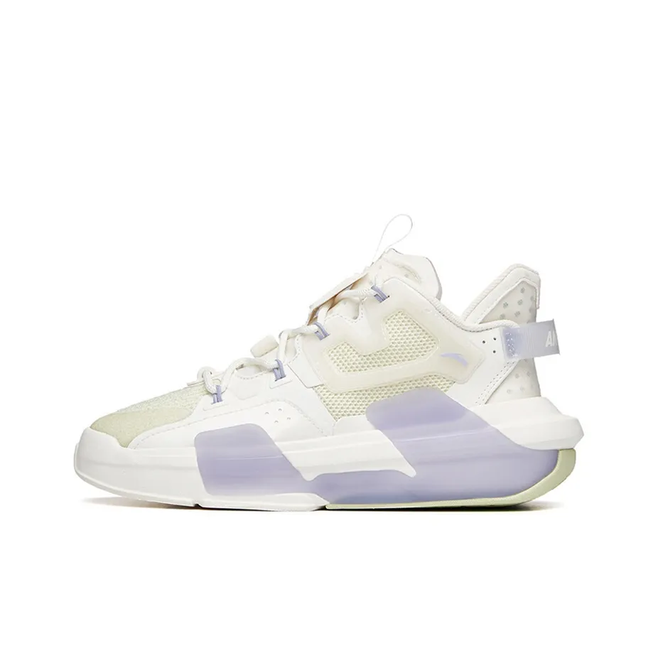 ANTA Badao 3.0 Sports Shoes 'White Purple' Women's