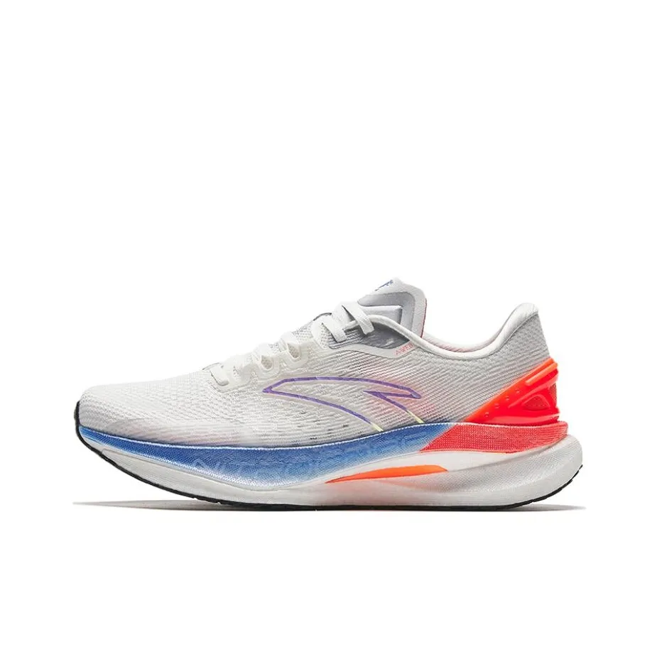 Anta Champion 2nd Gen Pro Cushioning Anti Slip And Wear Resistant Low Top Running Shoes Men's Orange White