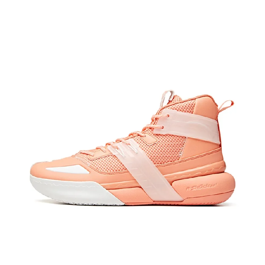 Anta Crazy 4 High-Top Performance Basketball Shoes Men's Lady Red