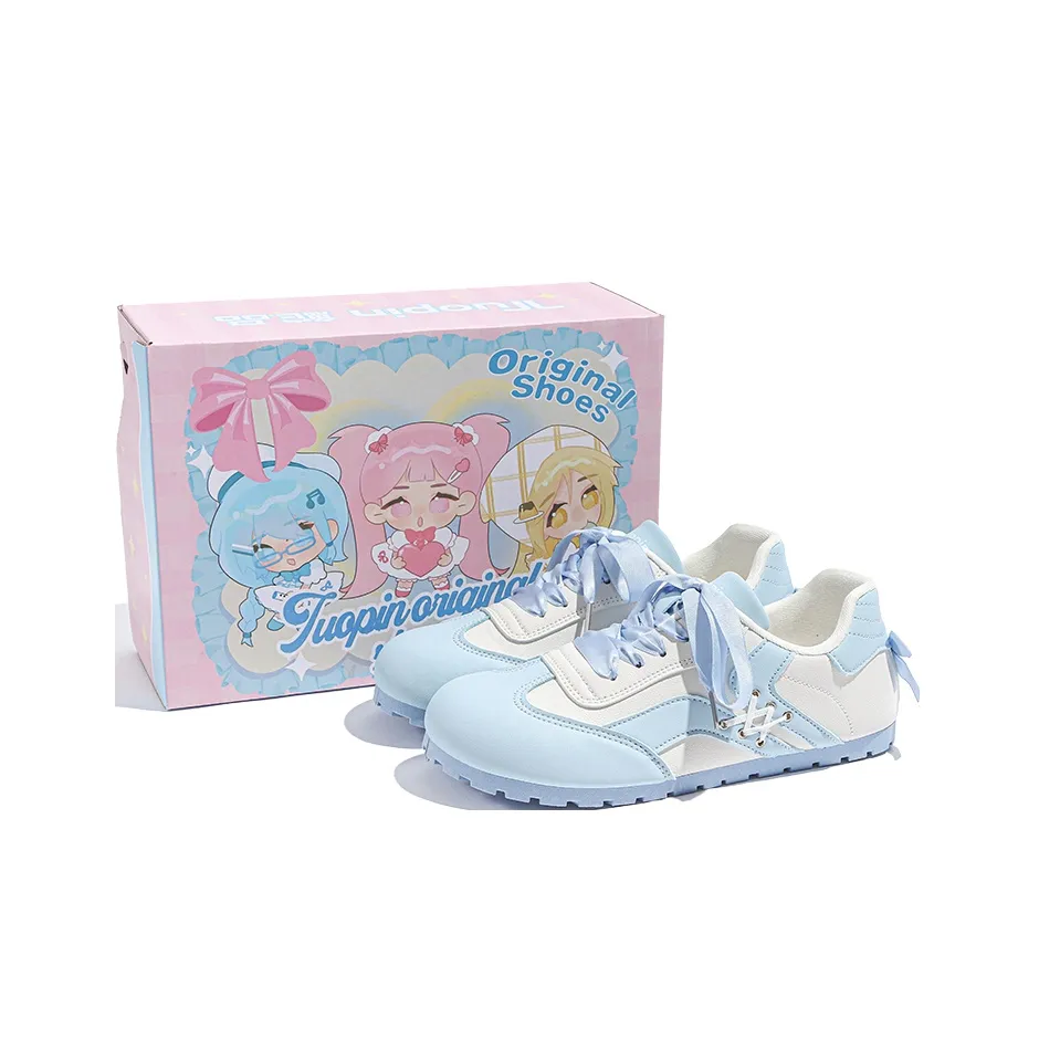 TUOPIN Pie Shoes Выбор Коробка Поддержка Легкий Низкий Топ Повседневный Женский