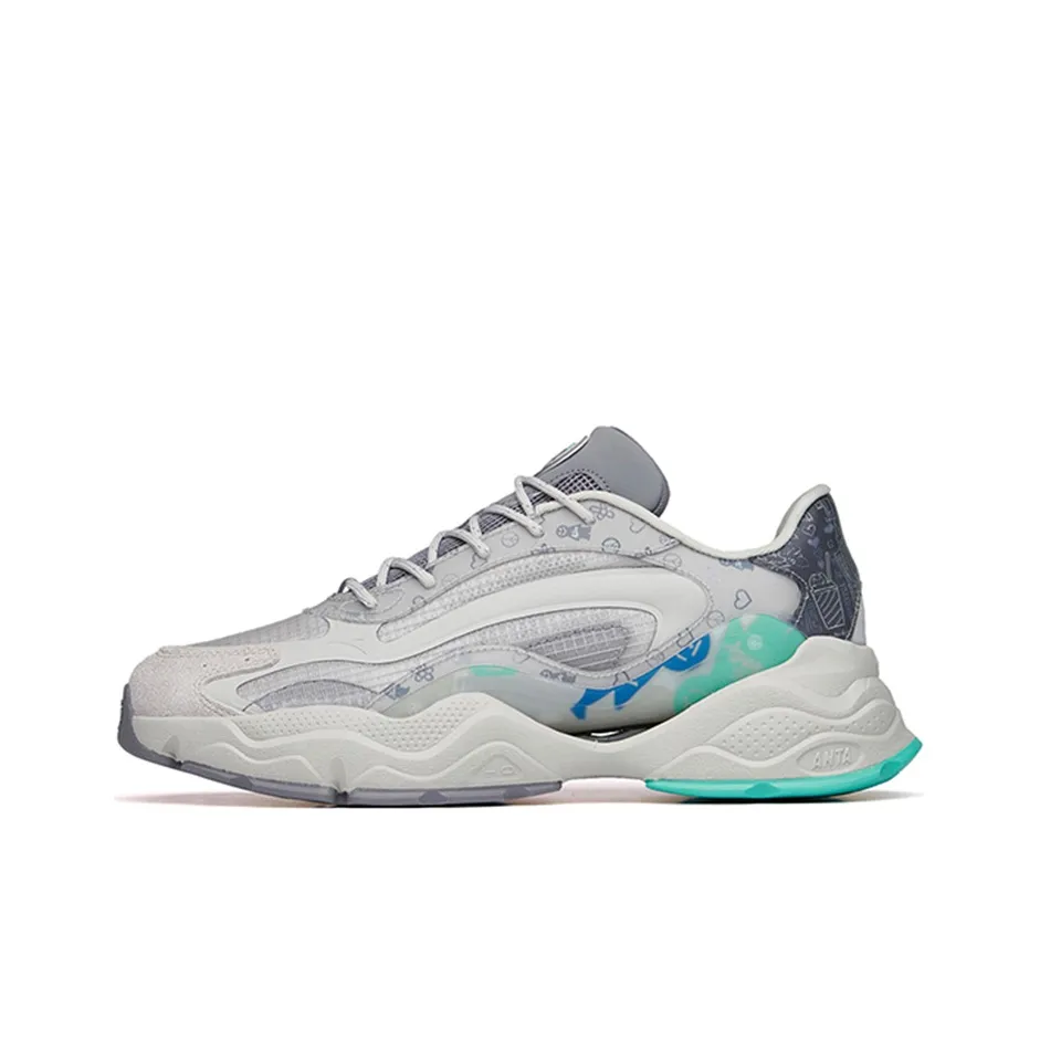 MR.Friendly x Anta Millennium 4.0 Low-Top Sports Casual Shoes Men's Gray
