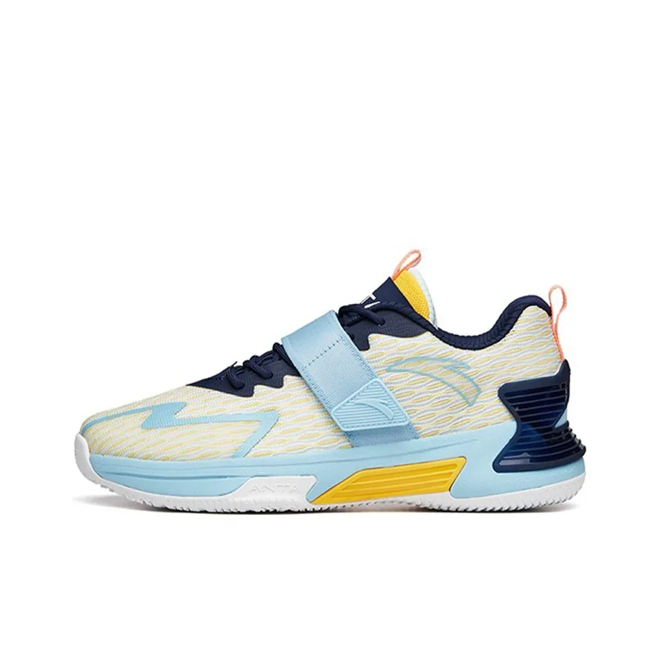 Anta Hengsao3 Cushioning Anti-Slip And Wear-Resistant Low-Top Basketball Shoes Green