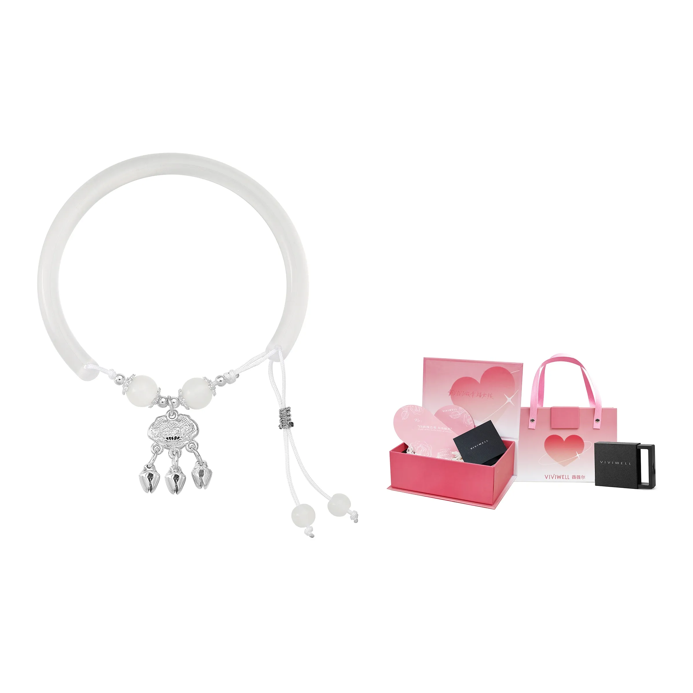 VIVIWELL Браслеты из смолы для женщин