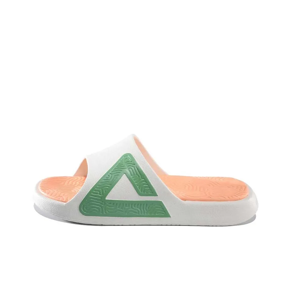 PEAK Tai Ji3.0 Plastic Sole Quiet Slide Slippers Women's Fruit Green