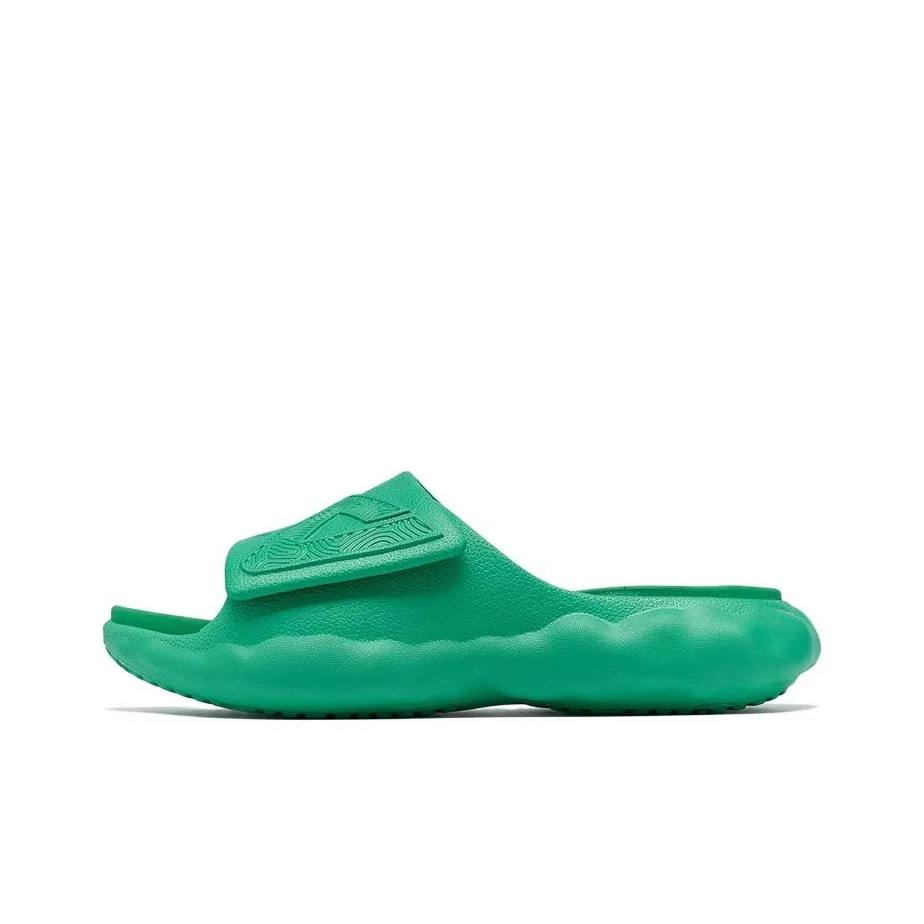 PEAK State Pole Cloud Slide Slippers Women's Brazil Green