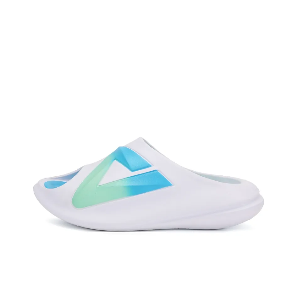 PEAK Very Small Fat Drag Slip Resistant Abrasion Resistant Slide Slippers Unisex Blue Green