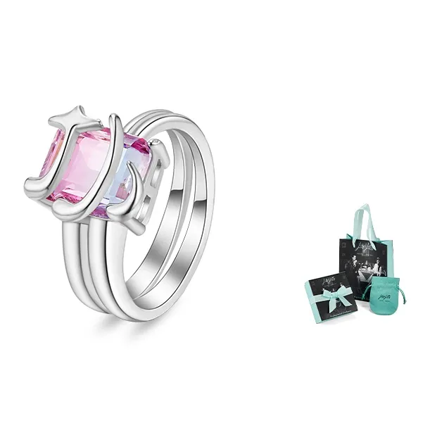 LILY&LOTTY Кольца Серебряные, Набор в подарочной коробке Женские